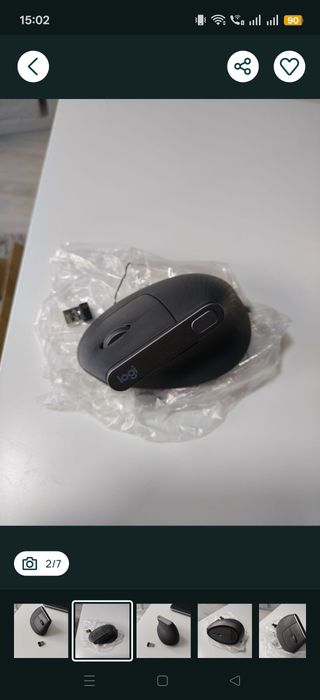 Logitech mx vertical myszka bluetooth
