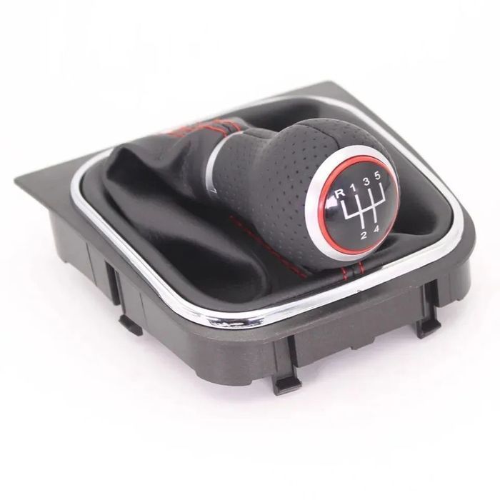 Fole mudanças Volkswagen Golf 5 - 5V Costura Vermelha (mdl2)