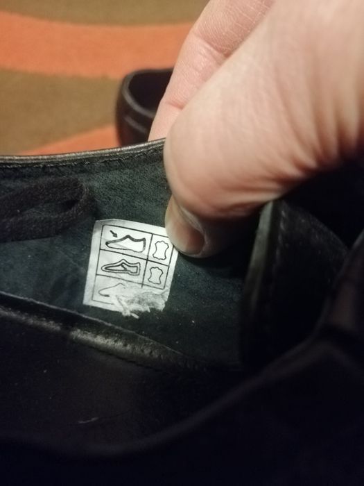 Półbuty męskie skórzane 40