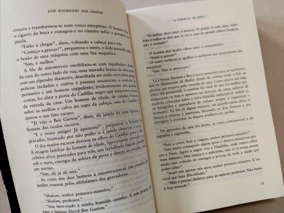 Livro A Formula de Deus de José Rodrigues dos  Santos