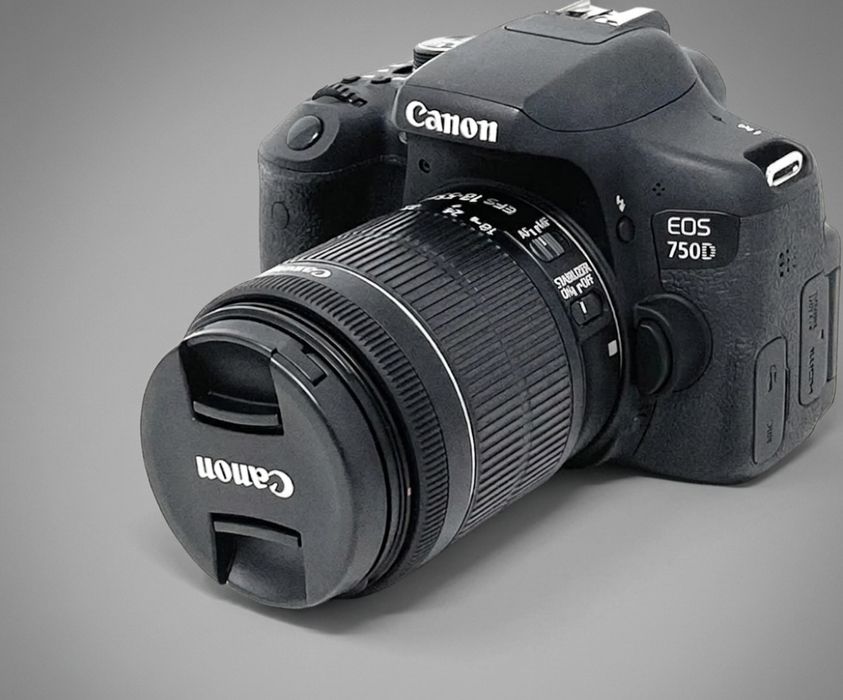 Canon 750D kit completo