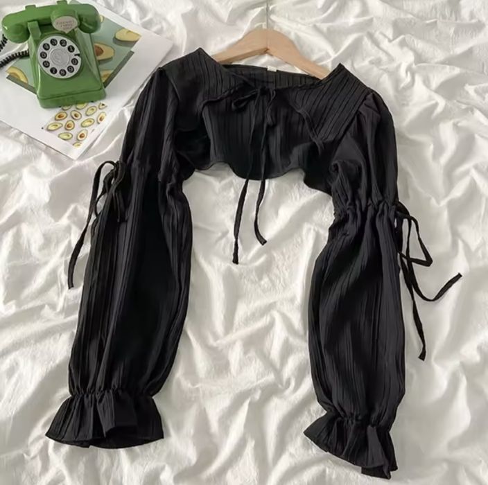 Накидка от солнца с оборками