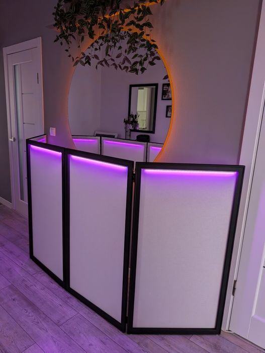 Діджей-фасад (Ширма) з LED-підсвіткою — Професійне оформлення вашого івенту звукач  будка