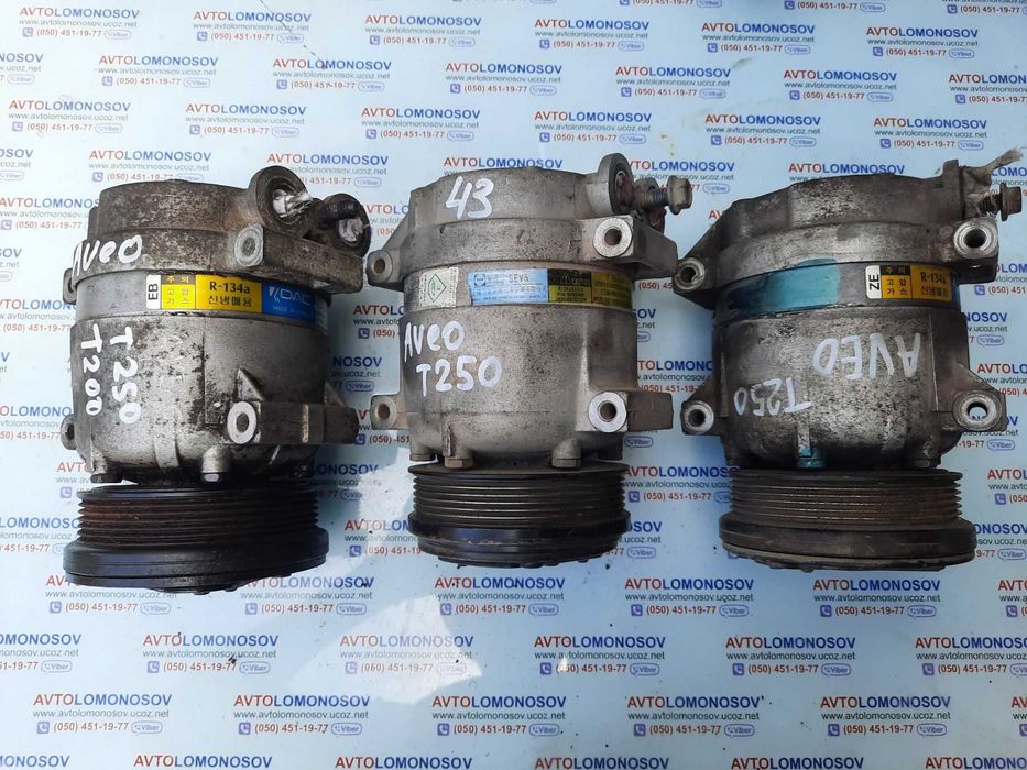 Компрессор кондиционера Chevrolet Aveo  Lachetti Tacuma Evanda Nubira