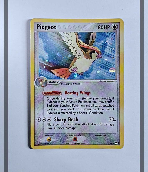 Pidgeot 2/17 POP2 Pokemon ENG-NM