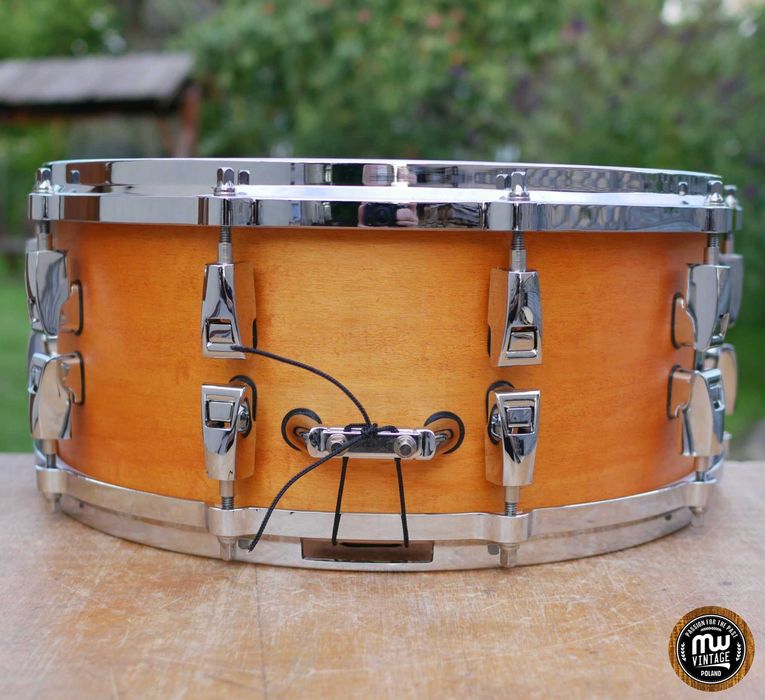 ‼️ Werbel Yamaha Maple Custom Absolute Hybrid 14" x 6" Vintage Nat ‼️