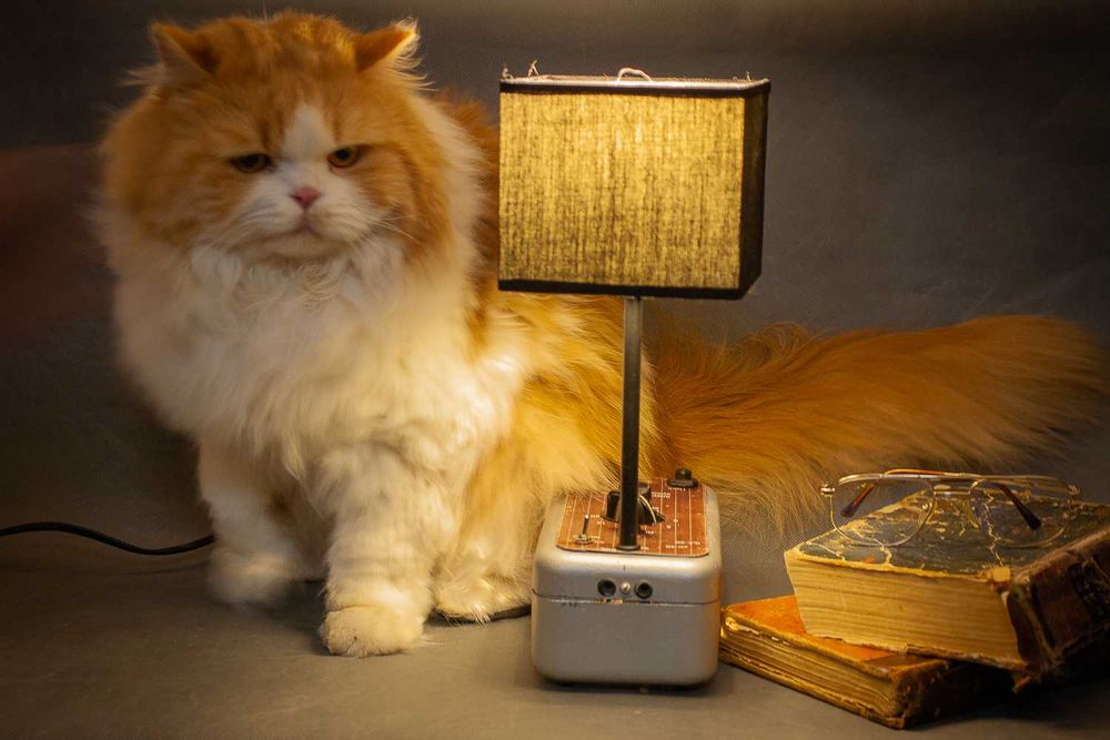 Оригинальный светильник в стиле лофт.