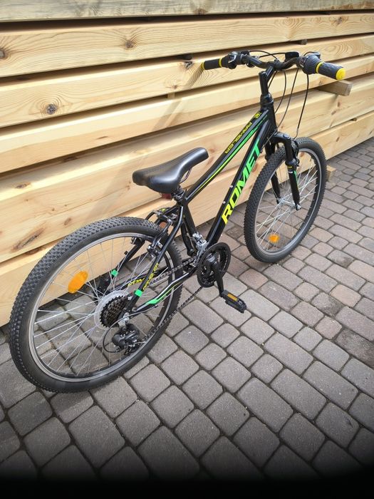 Rower  Górski  MTB ROMET RAMBLER 24 Shimano, rama aluminiowa