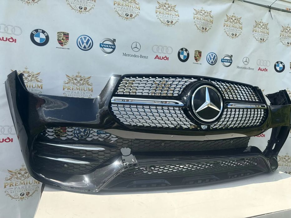 Ładny Mercedes W167 A176 GLE AMG Zderzak Przedni Przod Grill Atrapa Kratki