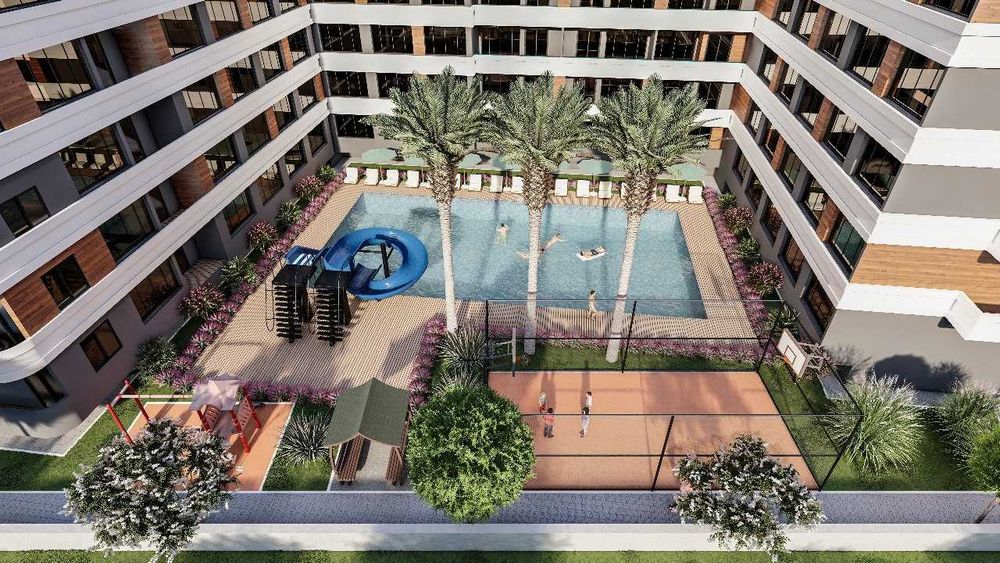 Доступна ціна для квартири біля моря , Мерсін, Томюк.