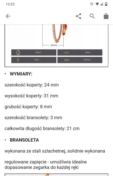 Zegarek damski Skmei
