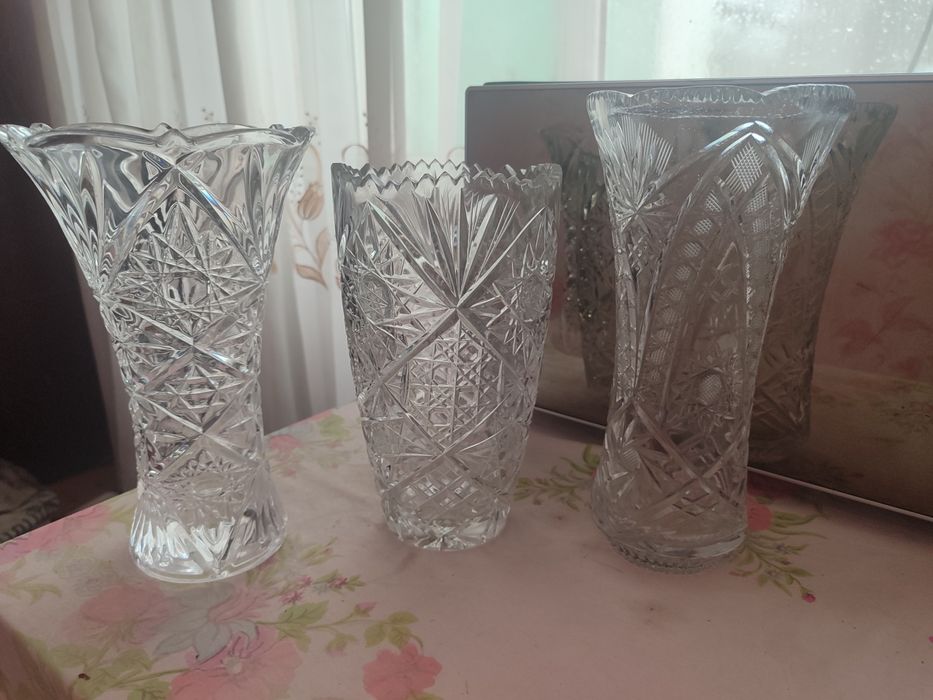 Хрустальные вазы
