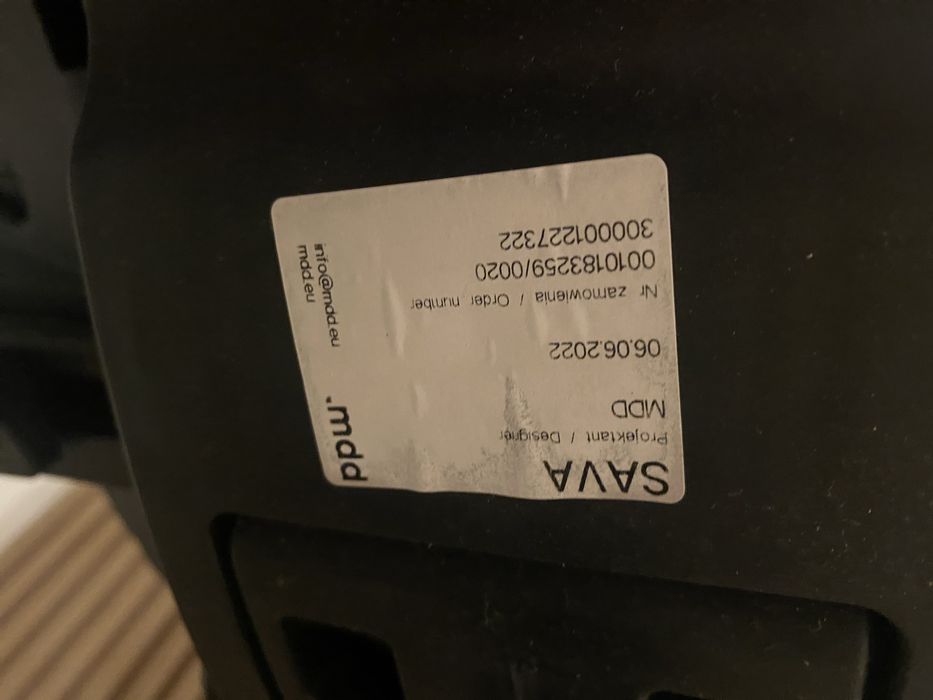 Krzeslo fotel biurowy obrotowy ergonomiczny mdd sava runner