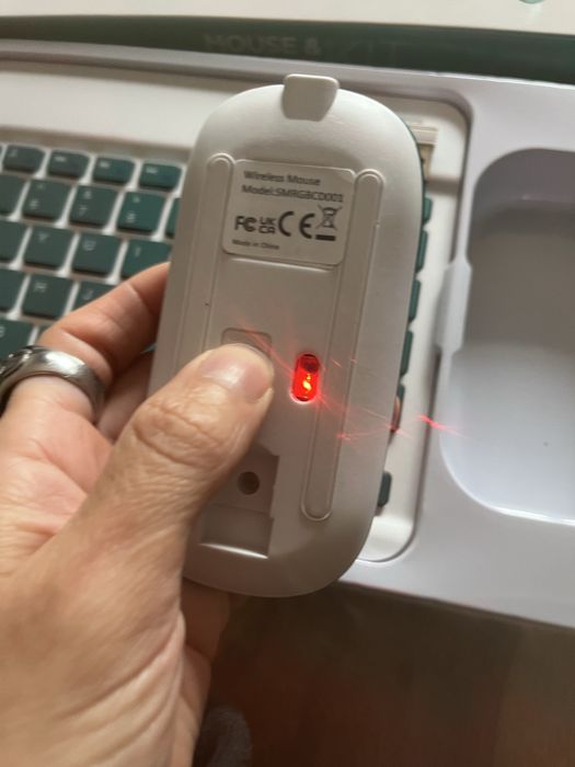 Teclado e mouse wireless