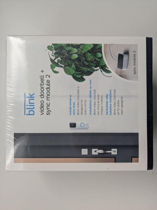 NOVO e SELADO Blink Video Doorbell + Sync Module 2