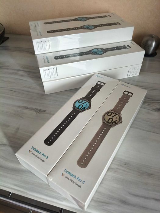 Смарт годинник TicWatch Pro 5 WearOS NFC гаманець GPS