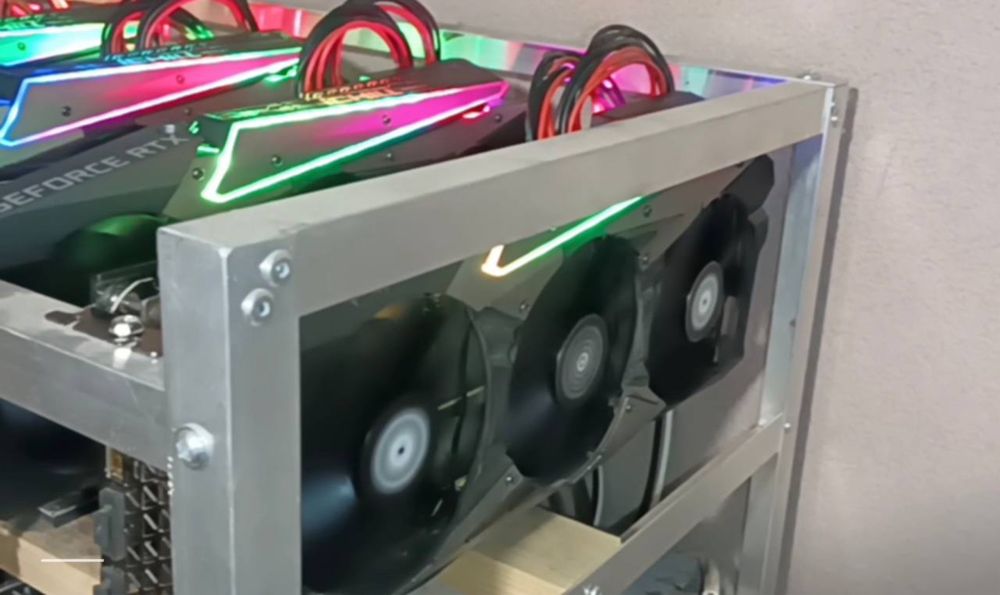 Майнинг ферма GE FORCE RTX 3070