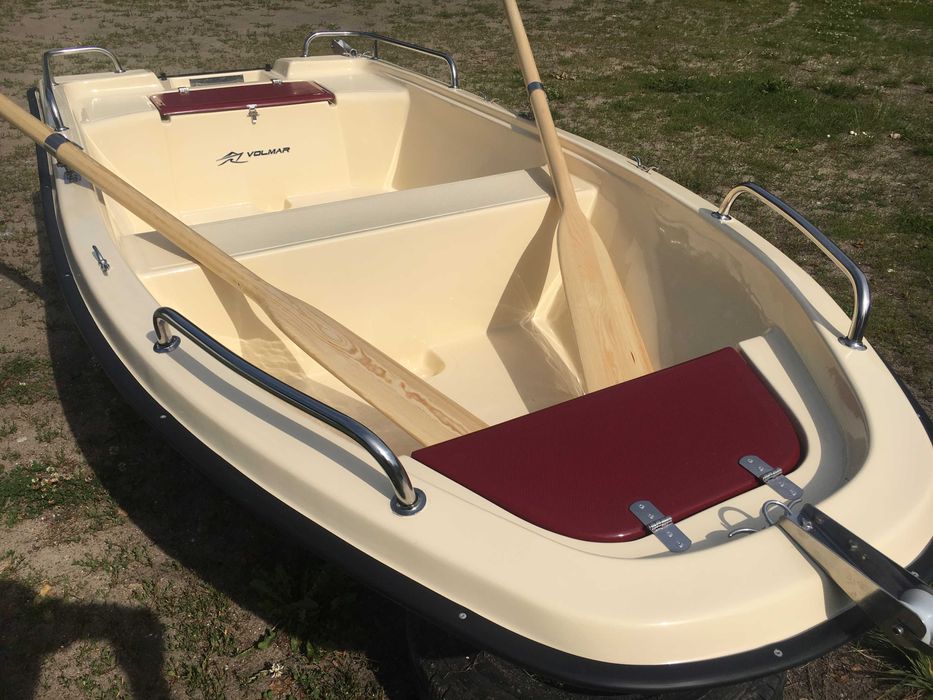 Łódź motorowa Łódka wędkarska wiosłowa Wydra 300 dwupłaszczowa RATY