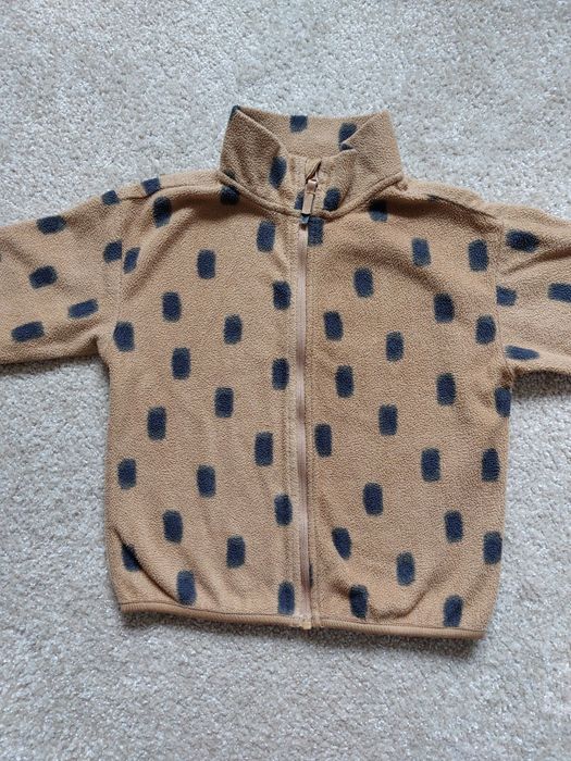 Bluza polar ze stójką na suwak H&M 98/104