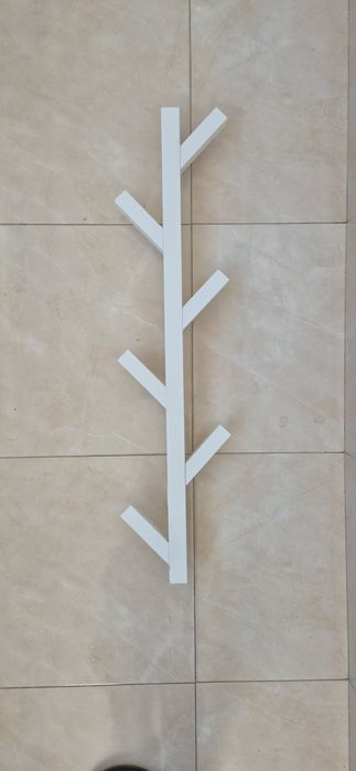 TJUSIG IKEA cabide branco 78 cm