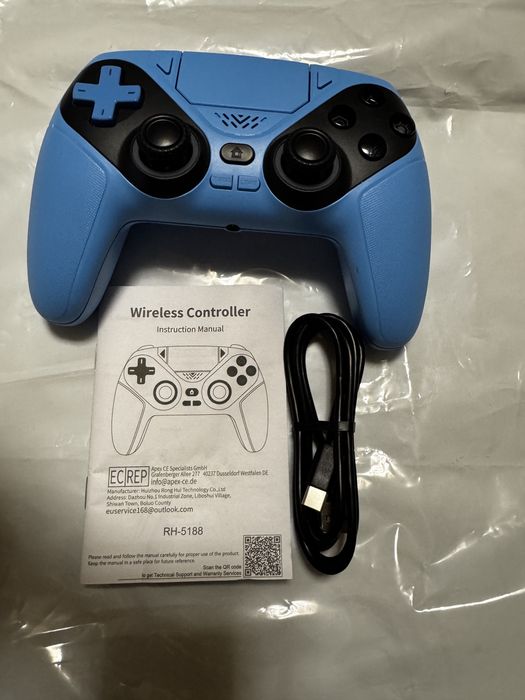 Контролер для PS5/PlayStation 5 ПК, Bluetooth-контролер