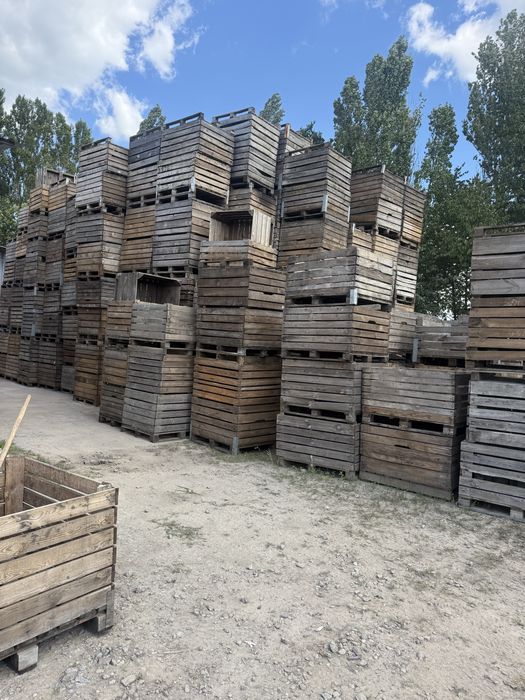 Продам контейнер деревʼяний ящик для яблук та овочів