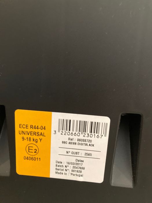 Cadeira Auto Bebecar