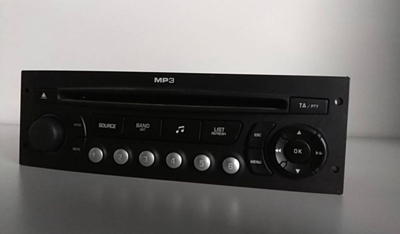 Rádio / auto-rádio CITROËN C4 Picasso I (UD_)