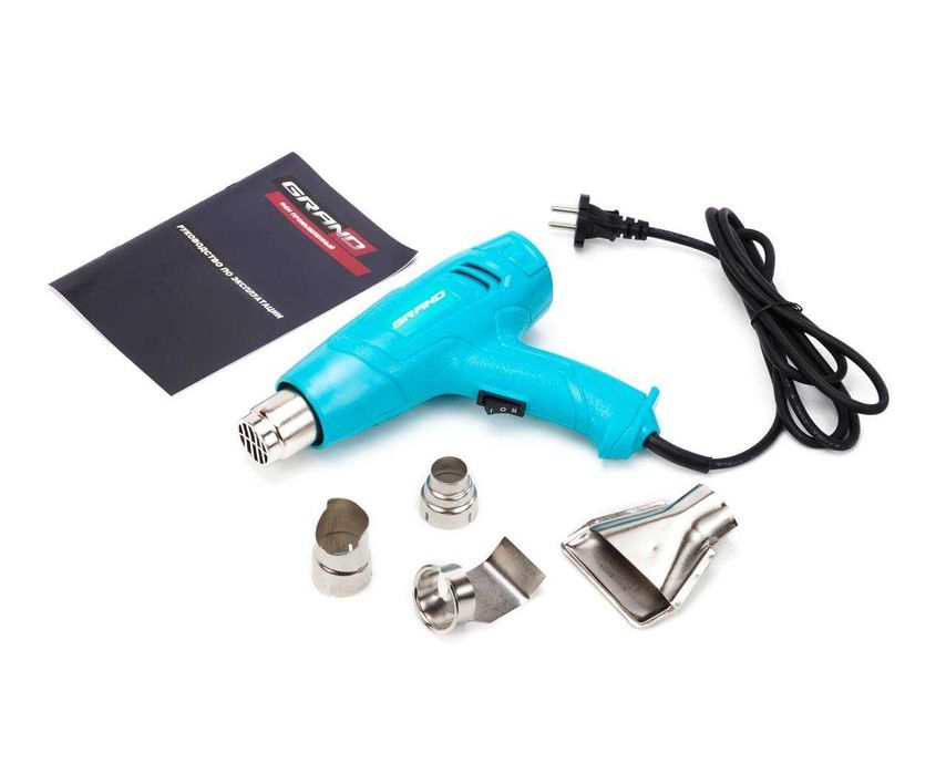 Фен С Насадками Чехия Grand Промышленный Технический 2150Вт