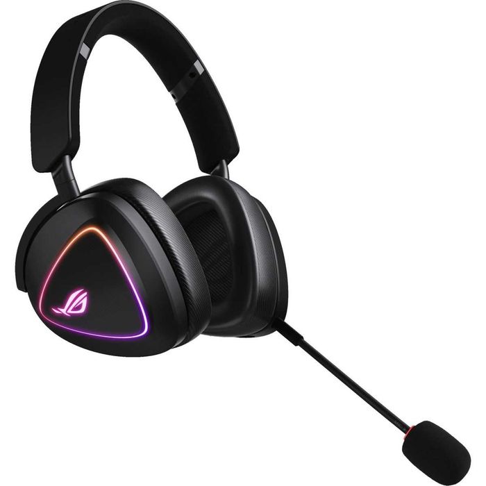Навушники з мікрофоном ASUS ROG Delta II Black (90YH03W0-BHUA00) | Ігрова гарнітура ПРЕМІУМ