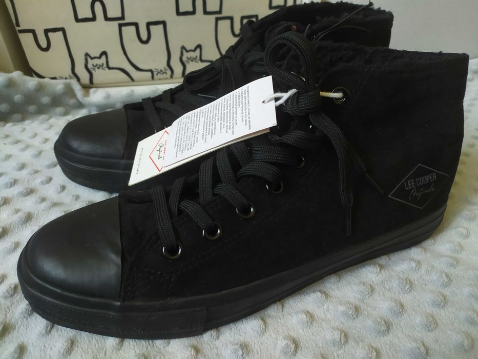 Trampki męskie Lee Cooper 43 wysokie ocieplane