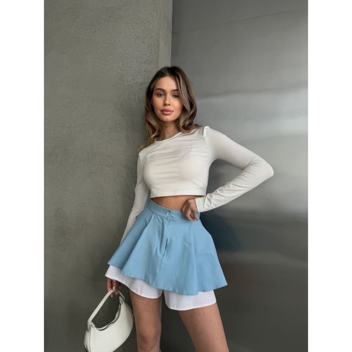 Красивая юбка-шорты