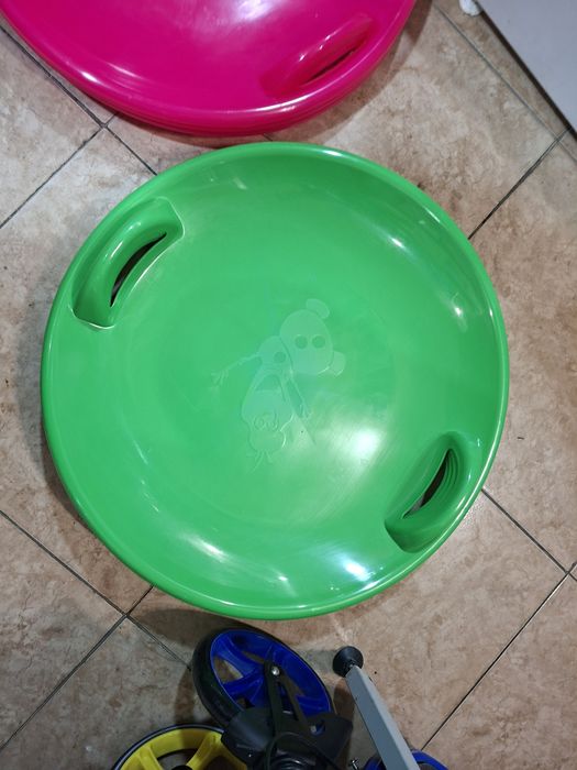 Зимові санки-диск ( тарелка)