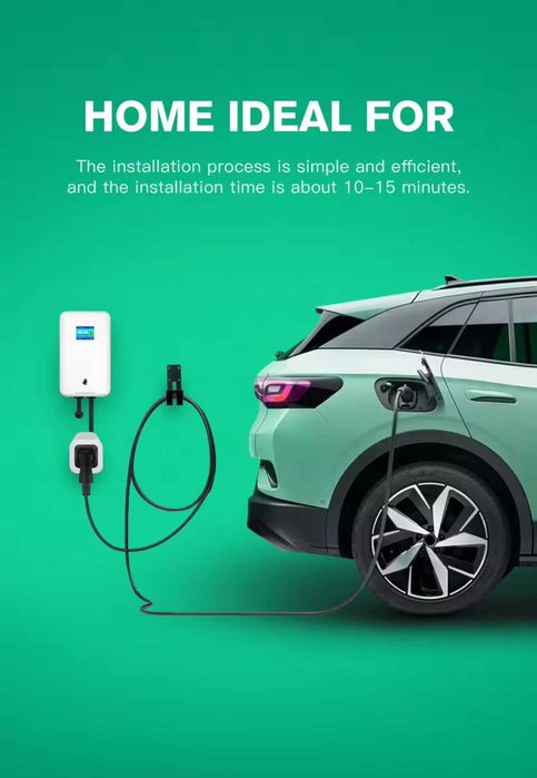 Wallbox Carregador - 22kw - 32A - Trifasica - C/ TOMADA