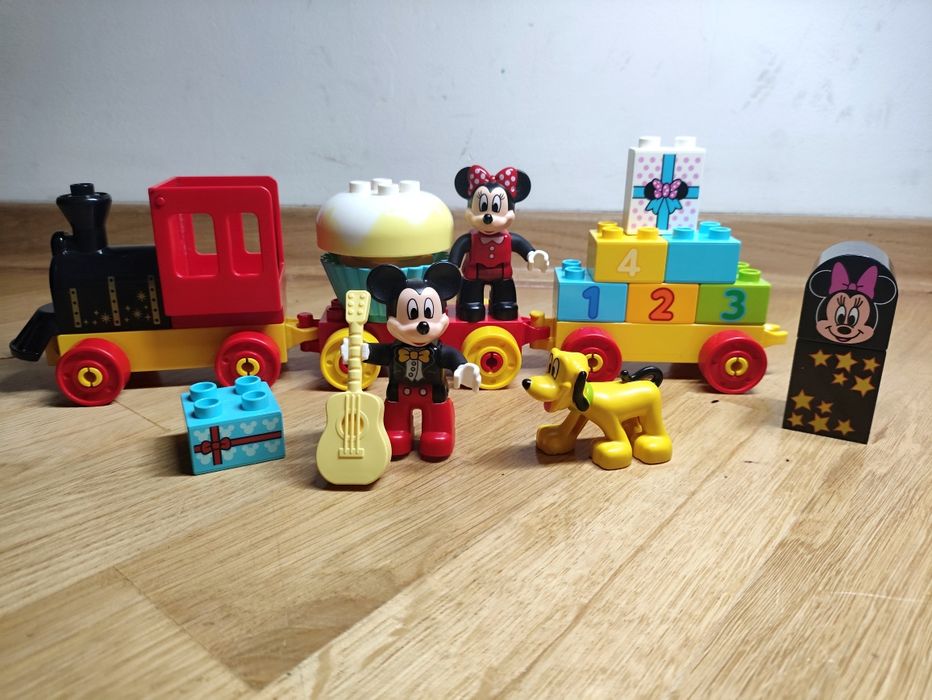 LEGO DUPLO Disney 10941 Urodzinowy pociąg myszek Miki i Minnie