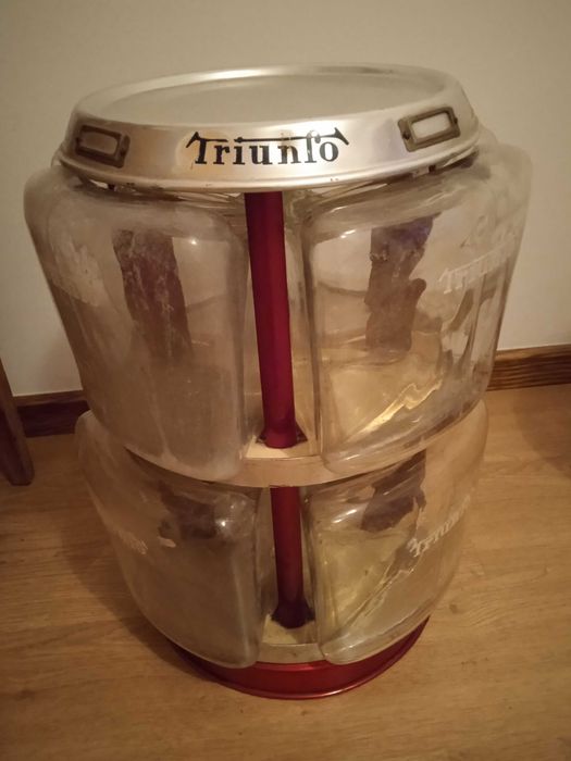 Expositor antigo rebuçados triunfo anos 50 mercearia