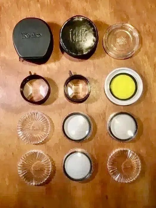 NIKKOR - KENKO - CRE | 6 lentes c/novas (2 são prismáticas)