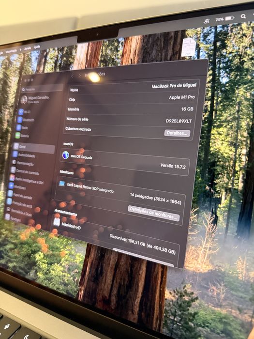 Macbook pro M1 Pro 2021