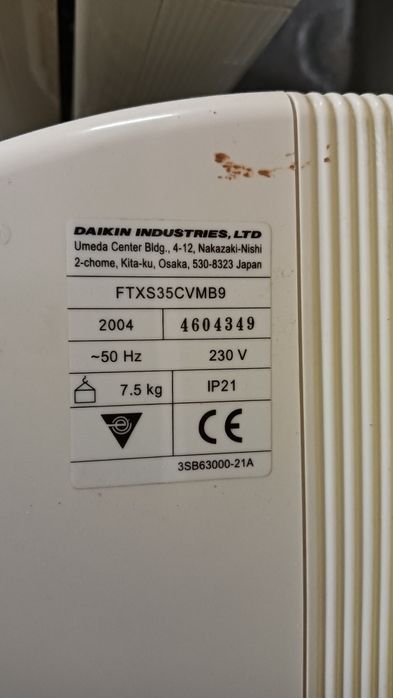 Daikin multi split com avaria