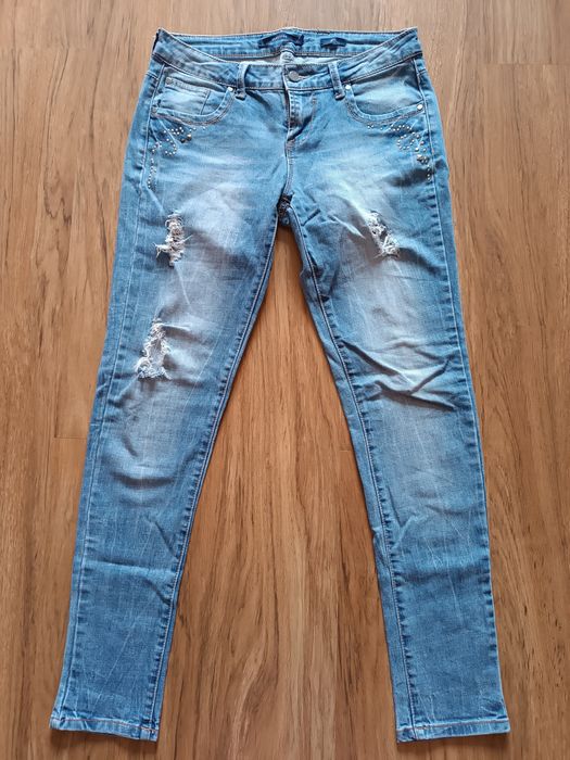 Jeansy Reserved Slim W28, L32 rozmiar wg mnie 36.