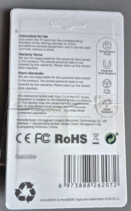 Azdome Karta pamięci microSDXC 256 GB