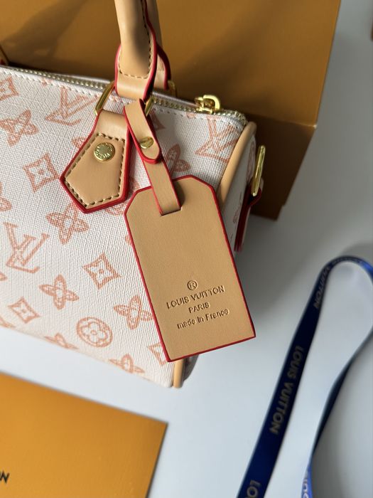 Сумка Louis Vuitton Speedy Bandouliere 20, жіноча сумка луі вітон спіді 20 см