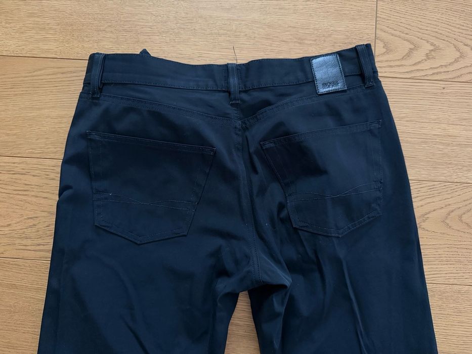 Męskie czarne spodnie, stretch, Hugo Boss - 34/32