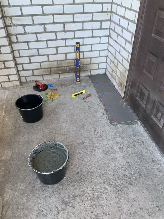 Вкладання Плитки, Плиточні роботи