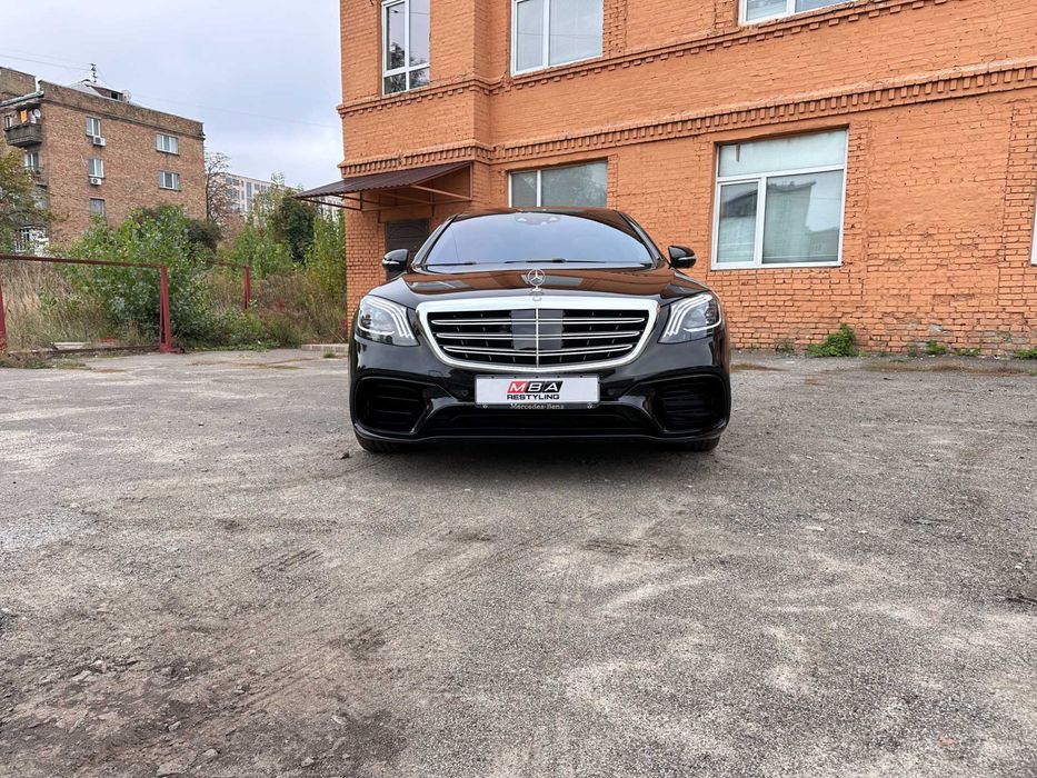 Рестайлинг W222 в S63 AMG