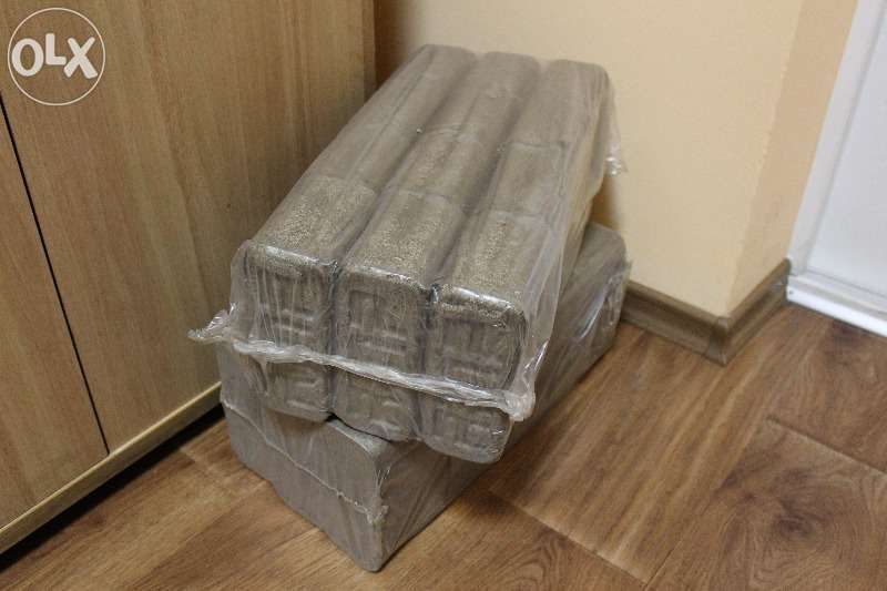 Брикет из опилок RUF - ДУБ идеальное топливо недля котла, печи, бани