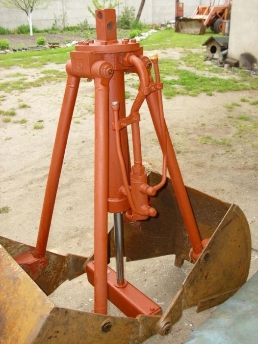 Łyżka chwytakowa do materiałów sypkich