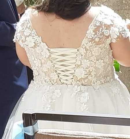 Vestido de noiva tamanho 46 ou XL