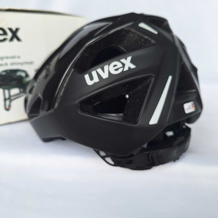Kask rowerowy Uvex Gravel-X All Black Shiny Mat M 52-57cm