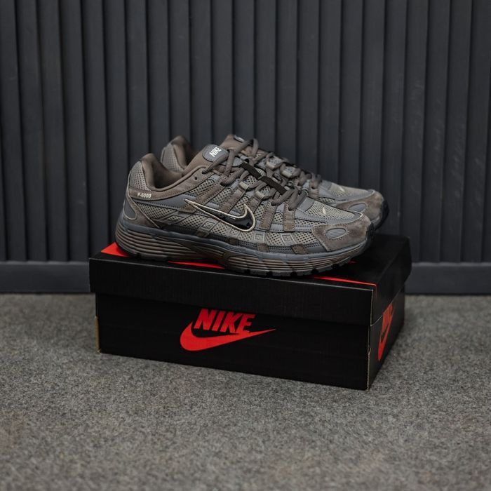 Кросівки Nike P-6000 Brown/Grey premium | Кроссовки Найк чоловічі жіночі